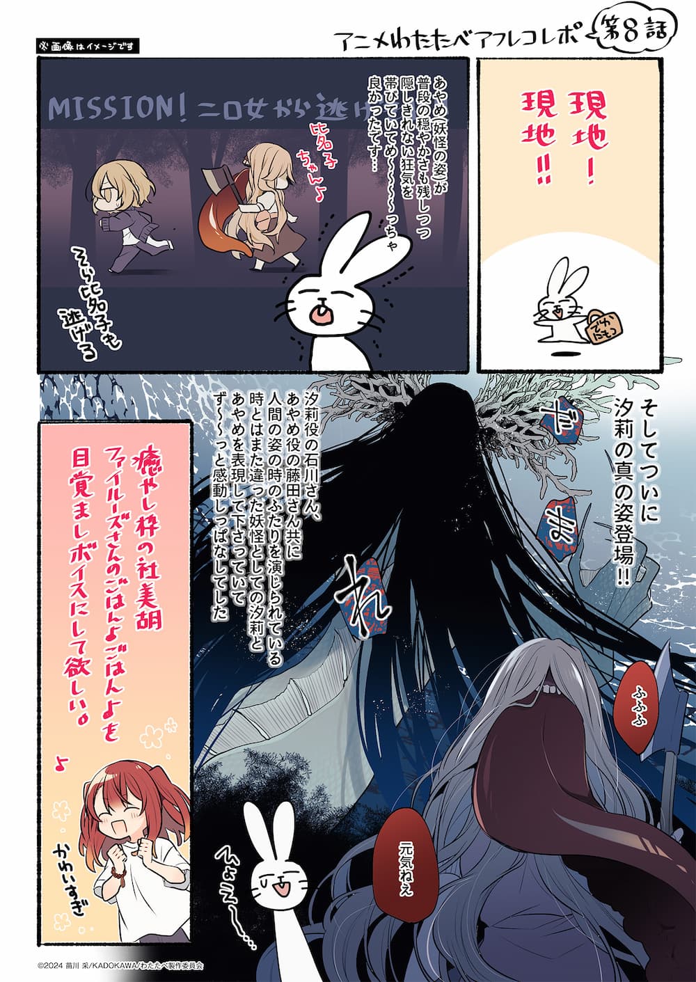 アフレコレポート 第8話