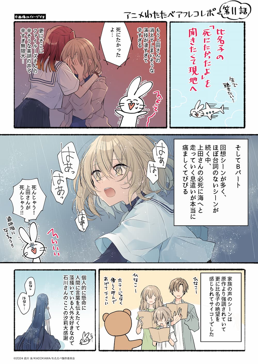 アフレコレポート 第11話